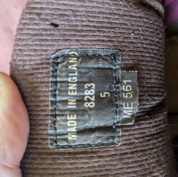 Restored vintage Doc Martin's - burgundy, US size 7 - Picture 6 of 6